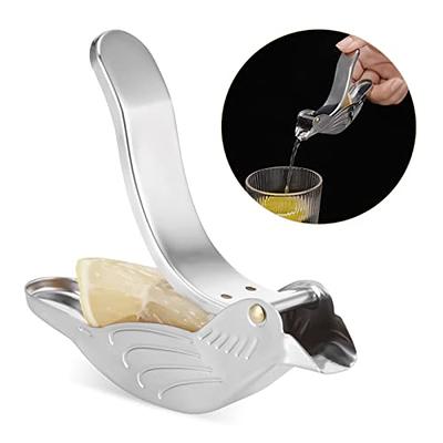 2 Pcs Bird Lemon Squeezer, Stainless Steel Lemon Wedge Squeezer