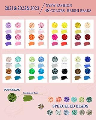  LEUCHTAMOR 96 Colors Clay Beads Bracelet Making Kit