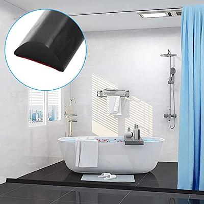Foldable Shower Threshold Barrier Bottom Strip,Bathroom Shower