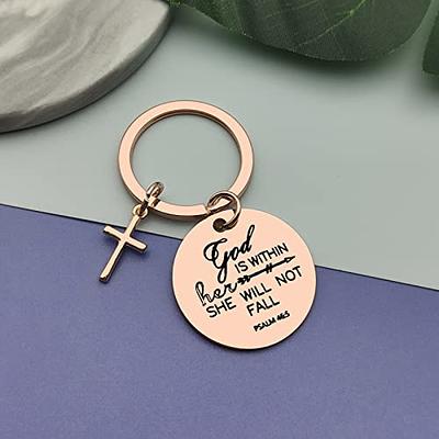 Vadaka Religious Christian Keychain for Women Girls Daughter Bible Verse  Keychain Encouragement Inspirational Gifts Baptism Gifts Jewelry Easter  Prayer Gifts Birthday Thanksgiving Gift - Yahoo Shopping