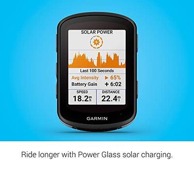  Garmin Edge 540 Solar GPS Cycling Computer, Button Controls,  Advanced Navigation with Wearable4U E-Bank Bundle : Electronics