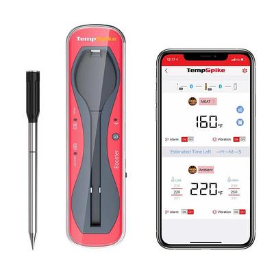 Wireless Digital Meat Thermometer with 4 Probes & Meat Injector, Upgraded 500ft