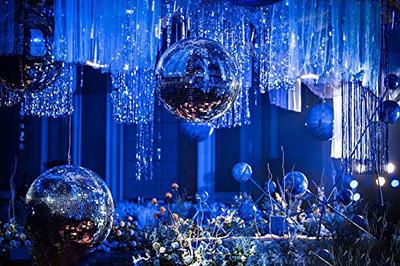 Disco Ball 12Inch Glass Mirror Ball Disco Party Mirror Ball