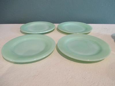 Watercolor Heart Shaped Stoneware Appetizer Plates - Set of 4