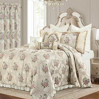 Loom and Mill 9-Piece Luxury European Floral Comforter Sets