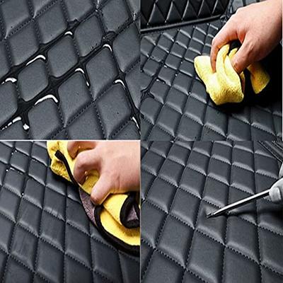 NGUMMS Custom All-Weather Protection Leather Car Floor Mats Fit