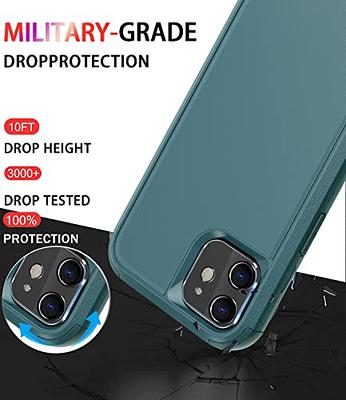 TASHHAR for iPhone 15 Pro Max Case with Screen and Lens Protector and Belt  Clip Holster Military Grade Heavy Duty 3 in 1 Shockproof Armor iPhone 15