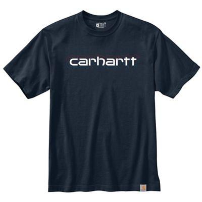 Carhartt Men's Black Short-Sleeve Logo T-Shirt