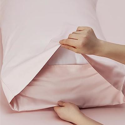 Bedsure Queen Sheets, Rayon Derived from Bamboo, Queen Cooling Sheet Set, Deep  Pocket Up to 16, Breathable & Soft Bed Sheets, Hotel Luxury Silky Bedding  Sheets & Pillowcases, Pink - Yahoo Shopping