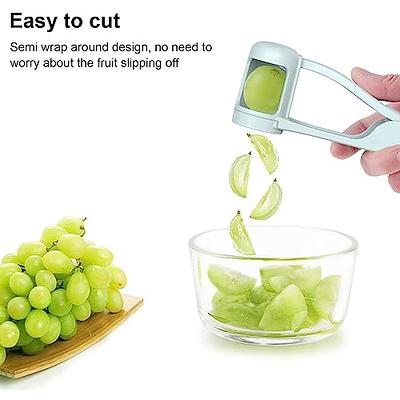 Tomato Slicer Multi-Function Grape Cutter Small Fruit Cutter Grape Kitchen  Accessories Cake Decoration Tool Fruit Slicer (Red) - Yahoo Shopping