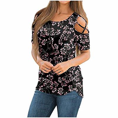 Women's Cold Shoulder Tops