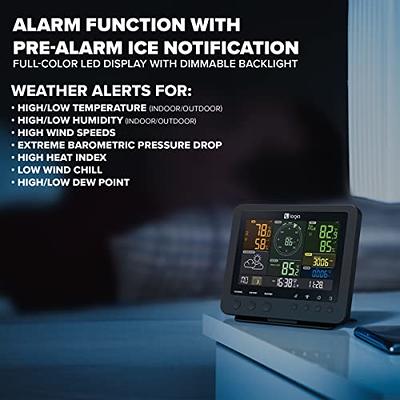 Acurite Iris (5-in-1) Weather Station with Color Display for Indoor and Outdoor Temperature and Humidity, Wind & Rain with Built-in Barometer