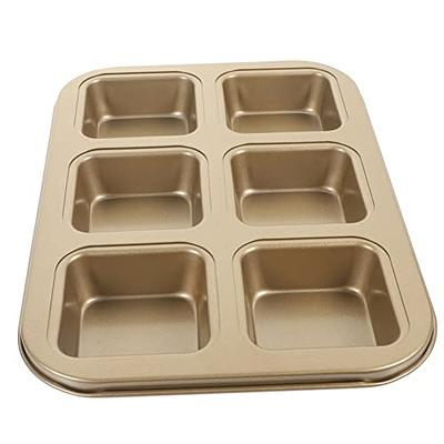 6 Pack Mini Loaf Pans,Non-Stick Baking Bread Pan,Carbon Steel Bakeware, Loaf  pan