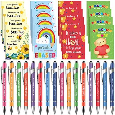  YJ PREMIUMS 10 PC Teacher Pens, Cute Funny Cool Appreciation  Best Writing Pen Gifts Supplies Bulk for Teachers