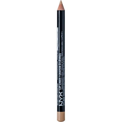 NYX Professional Makeup Slim Lip Pencil, Long-Lasting Creamy Lip Liner, Nude  Beige, 0.035 oz. 