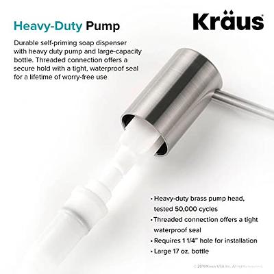 Kraus USA, Accessories, Soap & Lotion Dispensers