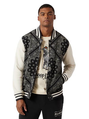 Dogg Supply by Snoop Dogg Men's & Big Men's Varsity Jacket, Sizes