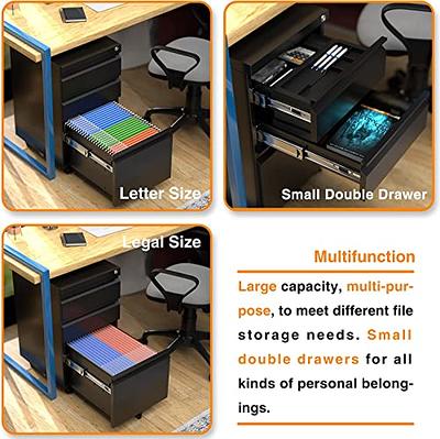 Personal Storage Cabinet with Lock for Office