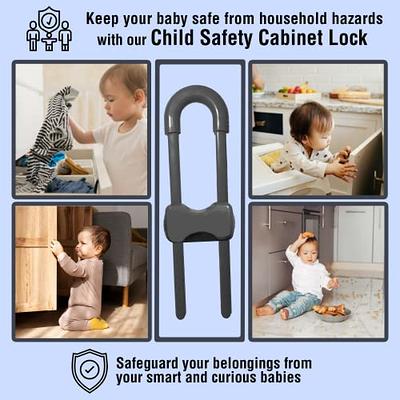 Wittle Child Safety Cabinet Locks 8 Pk