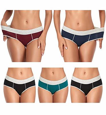 TIICHOO Period Underwear for Women Heavy Flow Silky Soft Absorbent Period  Panties Incontinence Underwear 3 Pack (X-Small, Turquoise Green/Rose  Gold/Matcha Green) - Yahoo Shopping