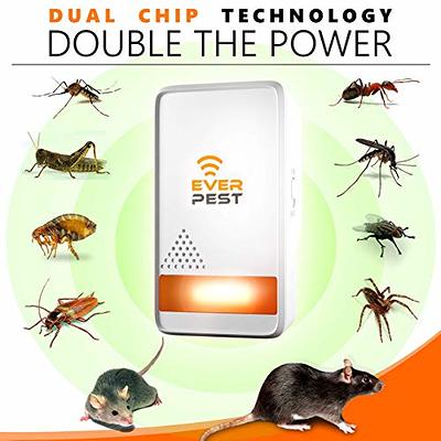 Ultrasonic Pest Repeller 6 Pack, Pest Repellent Plug In Indoor Pest Control  For Mosquito, Insects,cockroaches, Mouse, Rats, Bug, Spider, Ant, Rodent