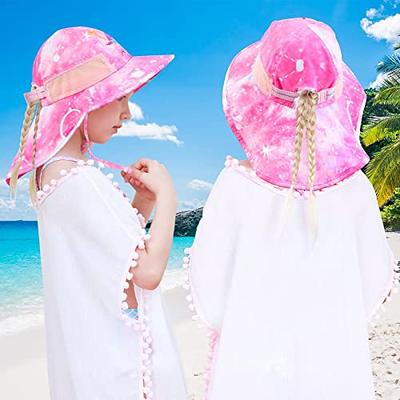 Toddler Sun Hat Boys Summer Beach Baby Bucket Hats Girls Upf 50+ Breathable  Sun Protection Play Caps For Kids 6m-4t