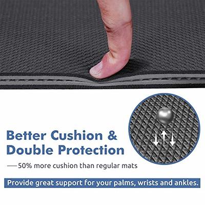 Ewedoos Yoga Mat Non Slip TPE Yoga Mats Exercise Mat Eco Friendly Workout  Mat for Yoga, Pilates and Floor Exercise Thick Fitness Mat Carry Strap  Included (Black/Gray) - Yahoo Shopping