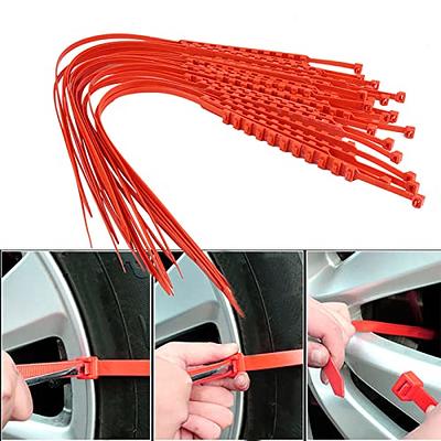 Snow Chains for Cars Tire Snow Chains Anti Slip Emergency Tire Chains  Anti-Skid Mud Chains