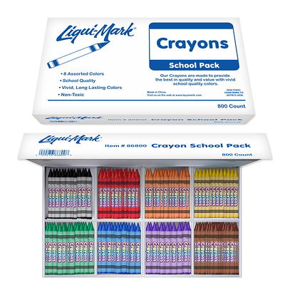  Crayola Crayons, White, Single Color Crayon Refill, 12