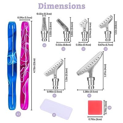 Diamond Painting Tools Kit(16 Pcs) DIY 5D Diamond Painting Accessories  Cross Stitch Tool Set Including Diamond Stitch Pen, Pen Holder, Glue,  Plastic T