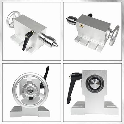 OMTech Rotary Axis Attachment for 40W co2 Laser Engraver, Barrel Rolling  Cylinder Surface Rotation Platform for K40 Laser Engraver, 360 Degree