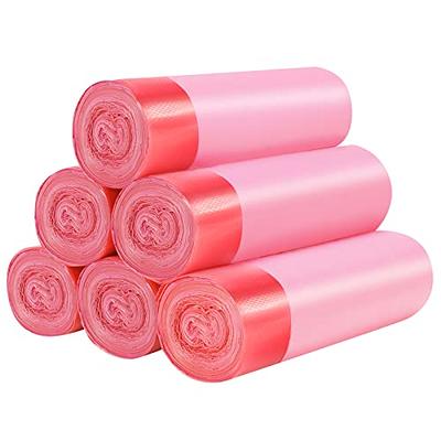 6Rolls Drawstring Small Trash Bags,4 Gallon Thicken Drawstring Small  Garbage Bags for Kitchen,Bathroom,Bedroom,Home,Office Trash Cans，120 Counts  (Pink) - Yahoo Shopping