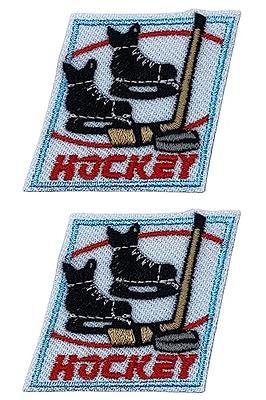 BOHAQA 2Pcs Hockey Patches Iron On 2 - Cool Embroidered Sports Patches -  Iron On/Sew On - Yahoo Shopping