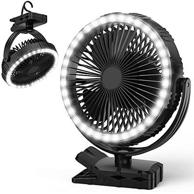 O2COOL 10 inch Battery or Electric Portable Fan, Camping Fan, Tent