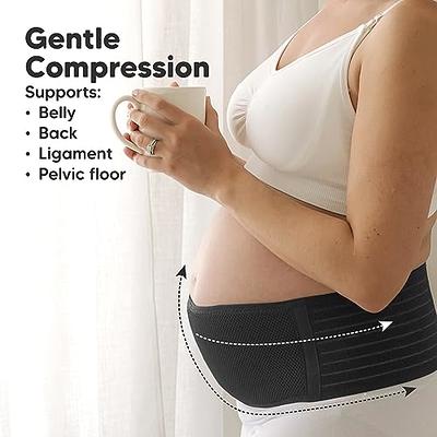 Maternity Belly Band for Pregnancy - Soft & Breathable Pregnancy Belly  Support