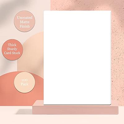 Matte Photo Paper, Heavyweight Card Stock