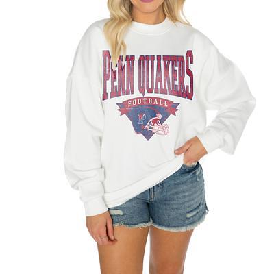 Women's Gameday Couture White Wyoming Cowboys All We've Got Premium Fleece Drop Shoulder Pullover Sweatshirt Size: Medium