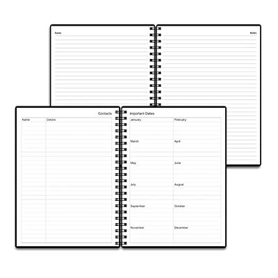 Tiankool Undated Daily Planner,Undated Planner with Hourly Schedules, Top  Priorities Items and To Do List, Appointment Book for Time Management, 5.8  × 8.2 Inch - Yahoo Shopping