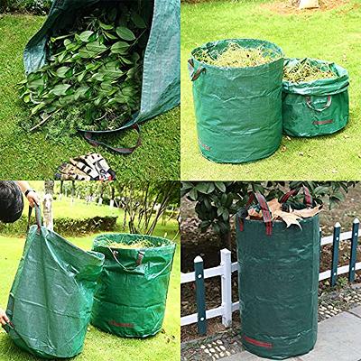 GROWORLD 3-Pack 72 Gallon Garden Leaf Bags Yard Lawn Reusable Yard Waste Bag  Heavy Duty Waste Bags Perfect for Garden, Lawn, Leaf/Leaves, Yard Debris  Storage and Garden Accessories - Yahoo Shopping
