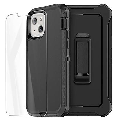 TASHHAR for iPhone 15 Pro Max Case with Screen and Lens Protector and Belt  Clip Holster Military Grade Heavy Duty 3 in 1 Shockproof Armor iPhone 15