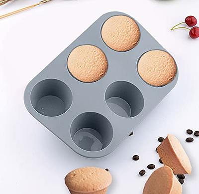 Walfos Silicone Brownie Pan, 9-Cavity Non-stick Square Baking Pan