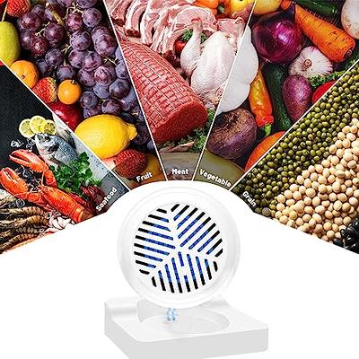 Ntrjtrss Fruit and Vegetable Washing Machine, Fruit Cleaner Device - OH-ion  Purification Technology Wireless Charging Waterproof Washing Machine for
