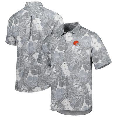 Tommy Bahama Men's Tommy Bahama Black San Francisco 49ers Top of Your Game  Camp Button-Up Shirt