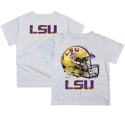 Youth Nike White LSU Tigers Ball In Bench Long Sleeve T-Shirt