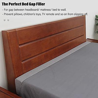 Bed Gap Filler, Mattress Extender for Full/Twin/Queen/Cal King/King Bed,  Headboard Pillow Between Headboard and Mattress or Wall, High-Density  Sponge with Removable Cover(Dark Grey-70*6*6in) - Yahoo Shopping