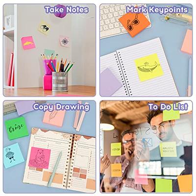 Sticky Notes 3x5 in, Lined Sticky Pads, 8 Pads, 30 Sheets/Pad, Small  Self-Stick Note Pads for Work, Study, Meeting, Good Adhesive Memo Writing  Pads to