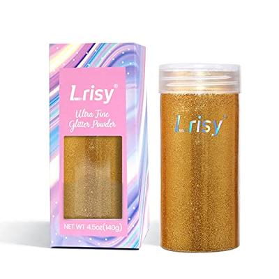 Lrisy Extra Fine Powder Metallic Glitter for Crafts 140g/4.5oz with Shaker  Lid,Resin Glitter for Slime,Art Nails,Epoxy Tumbler,DIY Decoration (Extra  Thin Lemon Gold) - Yahoo Shopping