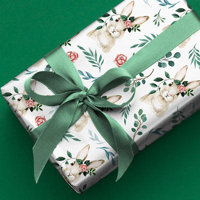 Floral Print Wrapping Paper Pack of 1