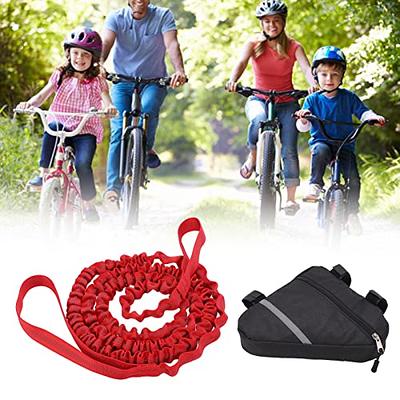 HERCHR Kids Bike Tow Rope, Bicycle Bungee Attachment Rope Pull