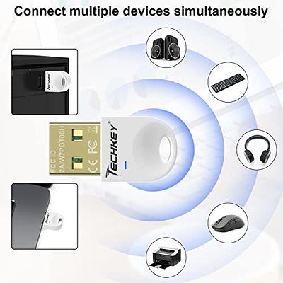 USB Bluetooth Adapter 5.3 for DVD, Really Plug & Play Mini Bluetooth EDR  Dongle Receiver & Transmitter for Laptop Computer Bluetooth Windows  10（Pearl White） - Yahoo Shopping